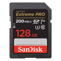 SanDisk SDXC 128GB Extreme Pro 200MB/s