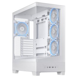 Asus a31 plus tg argb mid tower/ atx/ micro atx/ mini itx/ bez napajanja/ rgb/ bela Kucište ( 90DC00R3-B19000 )