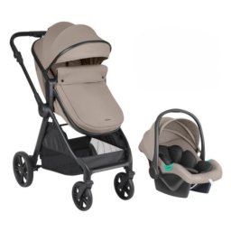 KikkaBoo kolica jean 2in1 set sa I-size autosedištem beige ( kkb11270 )