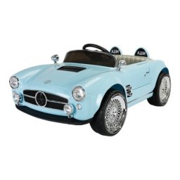 ThemaSport auto na baterije retro m 12v sa daljinskim upravljačem plava ( ts-10-2r - plava )