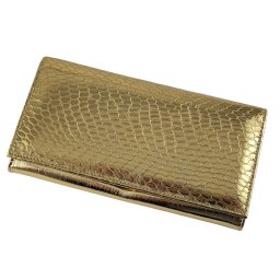 Kožni ženski novčanik Pariz snake gold