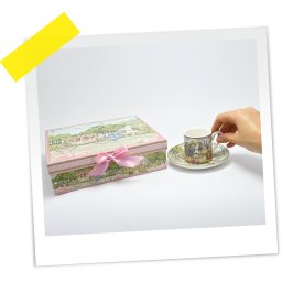 ŠOLJICE SET 4/1 KOČIJE 100 ML OP25430 WY