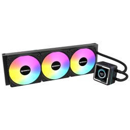 RAIDMAX LM360 ARGB CPU LIQUID COOLER WITH ANIMATION DISPLAY - Vodeno hlađenje crno (LM360BK) F
