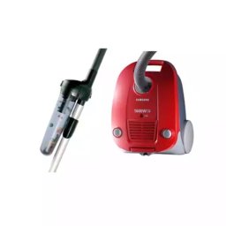 Usisivač Samsung SC 4135/1600W/kesa/crvena