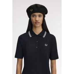 FRED PERRY BERETKA BLKCHANPAGNE