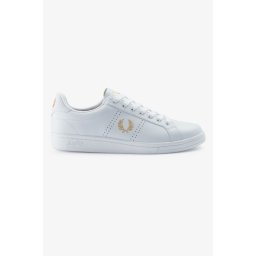 FRED PERRY B6312 T31 PATIKE WHITEMGOLD