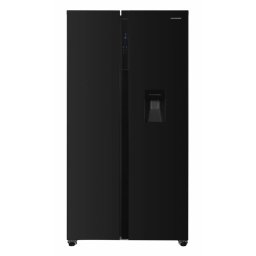 SBS frižider HEINNER HSBS-H439NFBKWDE++ 439l/NoFrost/dispanzer/inverter/crni