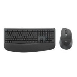 Logitech MK880 Signature Comfort Plus Wireless Desktop YU, Graphite