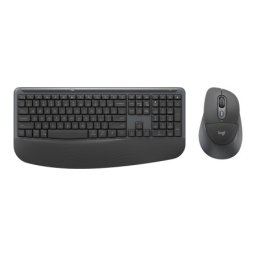 Logitech MK880 Signature Comfort Plus Wireless Desktop US, Graphite