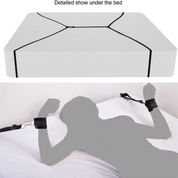 BDSM vezovi za krevet (bez manžetni)