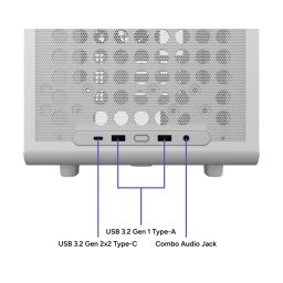COOLER MASTER Qube 340 White - kućište belo (Q340-WGNN-S00)