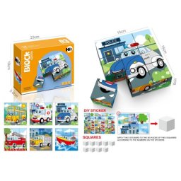 Puzle kocke auto ( 037957 )