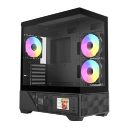 Raidmax i803BF Infinita i803 ARGB Black LCD Ekran, Kućište