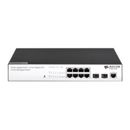 Bdcom S2500-8T2S ,switch 8 x Gigabit RJ45, 2 x Gigabit SFP, L3-lite ( 6467 )