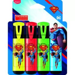 Maped text marker fluo pe's 1/4 superman ( m740733 )