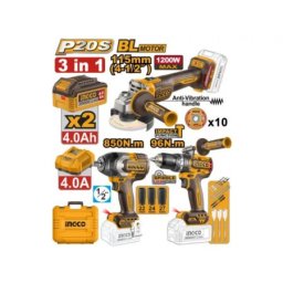 Ingco neto cosli251292e aku set (buš 96nm+brus+ud.odvijaČ 850nm) super ingco ( COSLI251292E )
