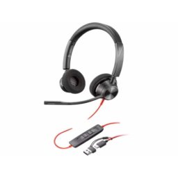 HP Poly BW 3310 Stereo -M USB-C HS +USB-C/A/8X220AA/crna Slušalice ( 760Q7AA )