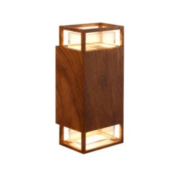 BB Link Zidna lampa drvo dezen 2xGU10 IP65 ( B250577 )