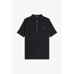 FRED PERRY TAPE POLO MAJICA BLACK