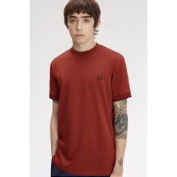 FRED PERRY MESH MAJICA BRANDY