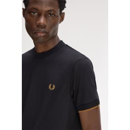 FRED PERRY MESH MAJICA BLACK