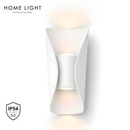 LED SPOLJNA LAMPA ZIDNA 6W NW 4000K PL-601L BELA BBLINK