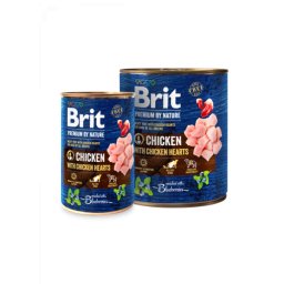 Brit Premium by Nature – Piletina sa Srcima Konzerva - 400 g
