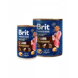 Brit Premium by Nature – Jagnjetina sa Heljdom Konzerva - 800 g
