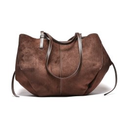 T012631COF – Coffee moderna velur torba sa dodatnom torbicom