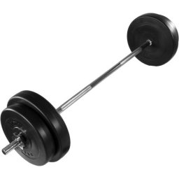 Gorilla Sports Set šipka i tegovi 30 kg ( 20040449 )