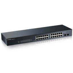 Zyxel GS1900-24 24-port GbE Smart Managed Switch with uplink ( gs1900-24 )