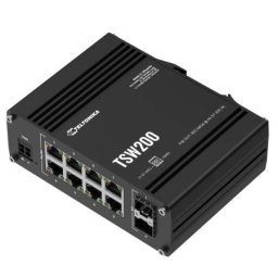 Teltonika 8x10/100/1000TX(POE+, 240W)) + 2 x SFP,bez napajanja ( Tsw200 )