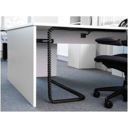 Bachmann Fleksi kanalica-zmija pravougaona dim.23x54x1000mm, crna ( 930.030 )