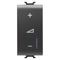 Gewiss Chorus, taster dimer 5-150W LED, 1M, crni ( Gw12572a )
