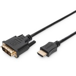 Digitus Kabl HDMI na A-DVI(18+1) FHD 2m crni ( ak-330300-020-s )