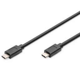 Digitus Kabl USB-C na USB-C 3.1 1m crni,Gen2, 5A, 10GB, 3.1 Version ( ak-300139-010-s )