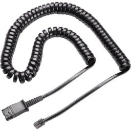 Plantronics QD/RJ9 U10P Cable Assy Polaris II Spiralni kabl adapter Poly ( 27190-01)