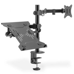 Digitus Držac monitora 17-32", 9kg, sa nosačem notebooka do15,6",4kg ( da-90436 )