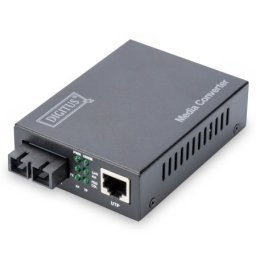 Digitus Gigabit Ethernet SM Media konverter RJ45/SC 1310nm, do 20km ( dn-82121-1 )