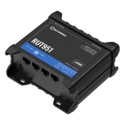 Teltonika 4G/LTE&WiFi Ind. celul. ruter 2 SIM kart.,POE+,bez napajan. ( Rut951 )