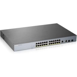 Zyxel GS1350-26HP, 26x CCTVPoE switch 375W Nebula bundled ( gs1350-26hp )