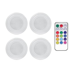 Set RGB LED baterijskih lampi sa daljinskim upravljačem