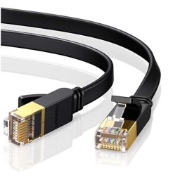 STP kabl CAT7 2.0m flat crni