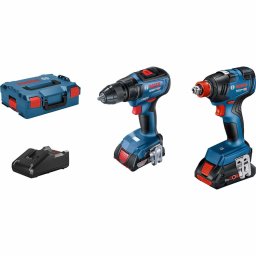 Bosch set alata na baterije u koferu: GDX 18V-200 + GSR 18V-50+ 2 X GBA 18V 4.0AH + GAL 18V-40 U L-BOXX koferu za alat (06019J2220)