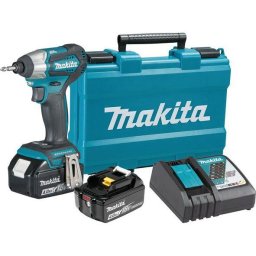 Akumulatorski udarni odvijač Makita DTD155RME; 2x4,0 Ah + kofer