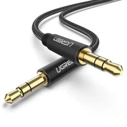 Aux kabl 3.5mm 1m gold ugreen av112 crni ( 50361 )