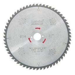 Metabo 628222000 List za ger ø254x30mm, HW/CT, 60 zuba WZ