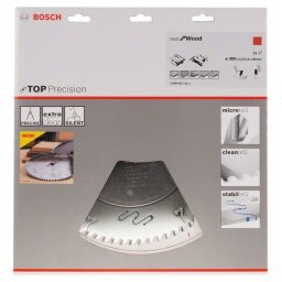 List kružne testere Top Precision Best for Wood Bosch 2608642116, 300 x 30 x 3,2 mm, 72