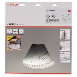 List kružne testere Top Precision Best for Wood Bosch 2608642117, 300 x 30 x 3,2 mm, 96