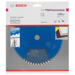 List kružne testere Expert for High Pressure Laminate Bosch 2608644135, 190 x 30 x 2,6 mm, 56